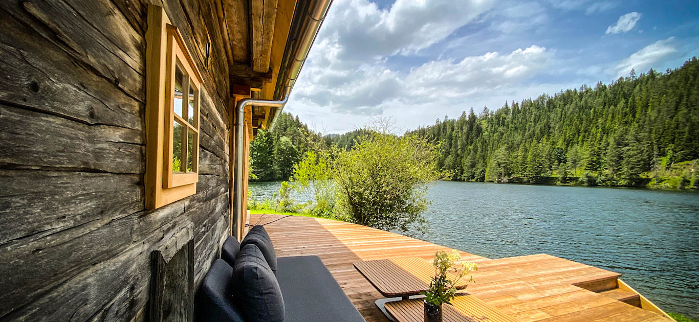 Ausblick Chalet Hubertussee