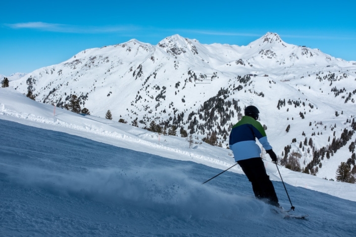 Skifahren bei den Annaberger Liften